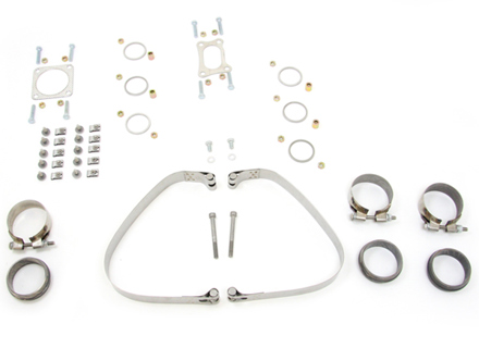Mounting kit for complete exhaust system on Porsche 964 - 99311119500, 99908500102, 90007428202, 99908405202, 96411119800, 96411119205, 96411124702, 99902512501, 96411111902, 96411133600, 90007431101, 90022300102, 99908409502, 90007507803, 90002500703, 90015100603, 90007535400, 99950707300
