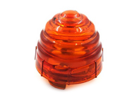 Front Turn signal lens, Yellow, Round. Porsche 356 - 64463141106 Front Turn signal lens, Yellow, Round. Porsche 356 - 64463141106