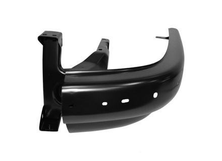 Rear bumper corner. Porsche 1965-68 (OE Part No. 90150502120GRV / 90150502220GRV) - 91150502102GRV, 91150502202GRV, 90150502121, 90150502221, 90150502120GRV, 90150502220GRV, 591087, 591088, 1684400570, 1684400580, 90150502120, 90150502120GRV, 1684400870, 591087-1, 591187-1, 1684400970, 90150502220, 90150502220GRV - 1684400570, 1684400580