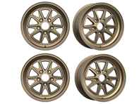 Outlaw52 001 alloy wheel set 16' Matte Bronze. Porsche 911 - 001BB-67053+23, 001BB-68053+10