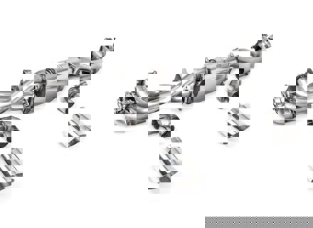 Milltek sportuitlaat van GPF naar achteren en gepolijste afwerking. Porsche 718 Cayman GT4 / Boxster GTS 4.0L - 982251053E, 982251053K, 982251053F, 98225153H, 982251053D, 982251053G - SSXPO150