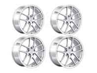 DD2 5-Bolt Wheel Set Gloss Silver. Porsche 992.2 GTS - 992.25.22.F.GS, 992.26.04.R.GS