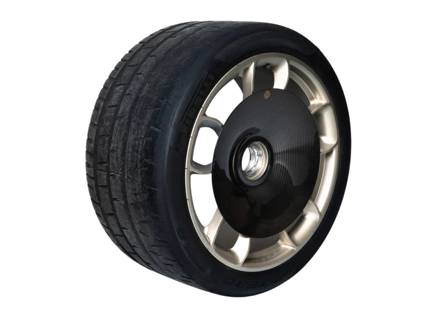 Dischi aerodinamici posteriori in fibra di carbonio. Porsche 991.2 GT2 RS