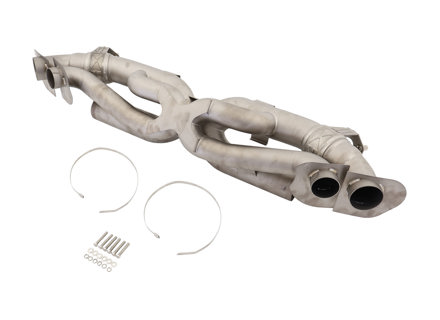 Pot d'échappement sport commutable X-Pipe pour Porsche 992 Carrera et Turbo - 992251052A, 992298019, 992251053A, 992298019A, 992251055, 992298019B, 992251057B, 992298019C