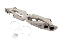 Sports switchable X-Pipe exhaust for Porsche 992 Carrera and Turbo - 992251052A, 992298019, 992251053A, 992298019A, 992251055, 992298019B, 992251057B, 992298019C