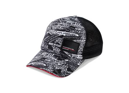 保时捷中性帽 - Motorsport Fanwear，黑色/白色。 - WAP1600020RMSF