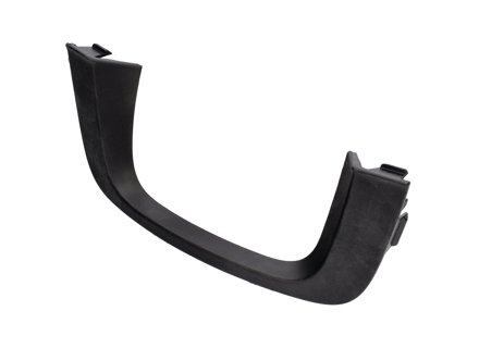Modanatura di supporto paraurti anteriore, nera. Porsche 981 Boxster 2012-16 - 981505769001E0, 98150576900