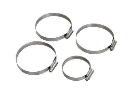 Kit de abrazaderas para mangueras de bidón de carbón. Porsche 930 Turbo 1978-1989 - N0203612, N0203621 - DO88, KIT146S