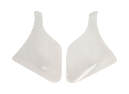 碎石防护装置套装 - 透明。保时捷 997 Turbo / C4/ C4S - 99750782505, 99750782605