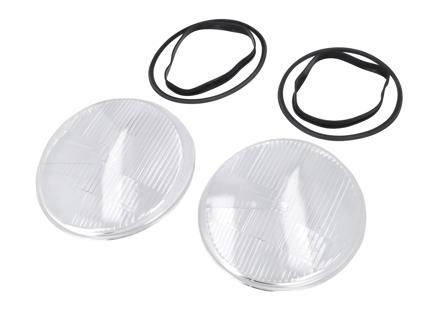 Kit sostituzione vetro faro LHD. Porsche 911/964 - 91163192700/1, 91163196700/1, 91163111502/8, 91163192702, 91163196700, 91163111502, 1305614005, 91163192700