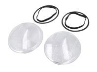 Headlight glass replacement kit LHD. Porsche 911 / 964 - 91163192700/1, 91163196700/1, 91163111502/8, 91163192702, 91163196700, 91163111502, 1305614005, 91163192700