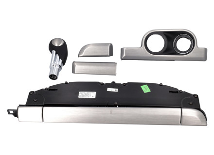 Interieurpaket in gebürstetem Aluminium für PDK-Fahrzeuge. Porsche 991 / 981 Boxster / 981 Cayman - 99104480045, 99104480046