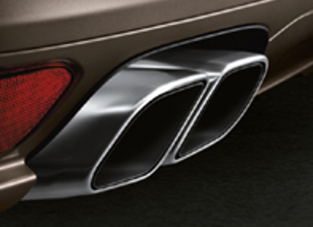 Terminali di Scarico Versione SPORT. Porsche 958 Caienna TRUBO - 95804420009