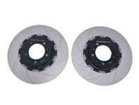 Set di dischi freno flottanti baffati ANTERIORI. Porsche 991 GT3 / 981 GT4 / 718 GT4 / 718 Spyder - 98135140581, 98135140681, 98135140580, 98135140680, 99135140581, 99135140681 - 9M9GT615301N