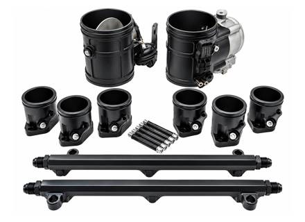 Elektronisches Drosselklappen-Umrüstkit mit GT3-Ansaugkrümmer. Porsche 911 - AMS9050129 + AMS9050289, AMS9050130 + AMS9050289
