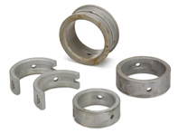 Main bearing set (inner Oversize 0.25mm / inner undersize 0.50mm). Porsche 356 B/C 1600S - 313093300322, 54610190175