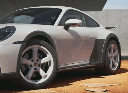 Stone guard film, Set of 2. Porsche 911 (992) DAKAR - 99204401292