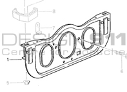 Engine Mount Carrier. Porsche 996 Turbo 2000-05 - 99637501301, 99637501300