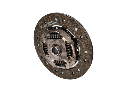 Koppelingscentrale frictieplaat - Sachs. Porsche 911 Turbo 1978-1989 / 911 Carrera 3.2L G50 1987-1989 / 964 Carrera 4 1989 - 93011604914, 95011601250, 95011601251, 95011601252, 95011601253, 95011601254, 95011601202, 95011601204 - 1878005350