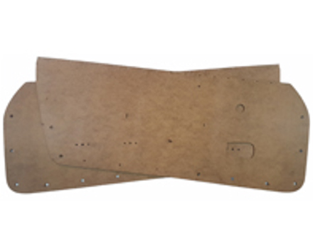 Set di pannelli per porte, Timber. Porsche 914 - 91455501711702, 91455501711, 91455528315