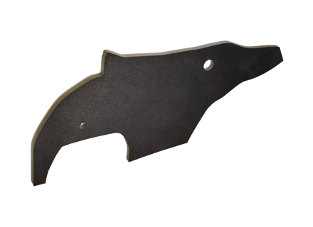 Compartiment moteur insonorisant. Porsche 986 Boxster - 98655672102, 98655672202