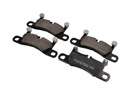 Brake pads, Rear Zimmerman Standard Range. Porsche 991.1 3.4L / 718 / 9YA Cayenne - 99135293902, 9Y0698451B, 9Y0698451AE, 9Y0698451J, 9Y0698451AD, 9Y0698451B, 99135293904, 25143.160.1, 9Y0698451AF, 9Y0698451AH - 25143.160.1