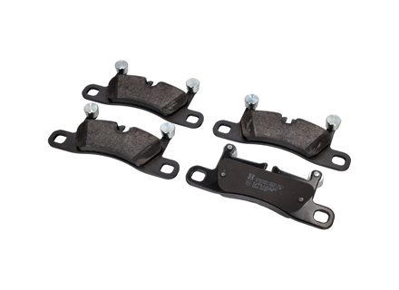 Brake pads, Rear Zimmerman Standard Range. Porsche 991.1 3.4L / 718 / 9YA Cayenne - 99135293902, 9Y0698451B, 9Y0698451AE, 9Y0698451J, 9Y0698451AD, 9Y0698451B, 99135293904, 25143.160.1, 9Y0698451AF, 9Y0698451AH - 25143.160.1