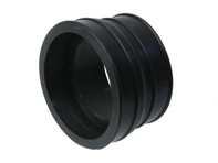 Ansaugmanschette, Ladeluftkühler an Ladeluftkühlerrohr. Porsche 944 Turbo 86-89 - 95111037101 - URO-012313