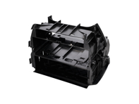 Bracket for front center console in Satin Black. Porsche 986 Boxster / 996 - 9965521150201C Bracket for front center console in Satin Black. Porsche 986 Boxster / 996 - 9965521150201C