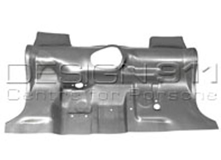 Sezione dell'area del pedale anteriore senza staffe. Porsche 911 - P218A, 91150280000