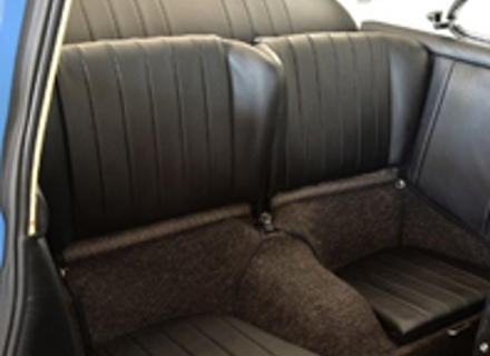 Rear seat restoration kit (2 seats). Porsche 356 1959-65 - 644521BK