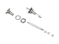 Sistema valvola aria fresca completo senza manopola. (Set di 2) Porsche 356 A-T1 - 64457101500, 64457101500B