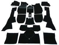 Complete interior carpet set for Porsche 911/912 69-73 Targa LHD Complete interior carpet set for Porsche 911/912 69-73 Targa LHD