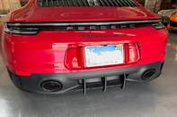 Ailerons diffuseurs de pare-chocs arrière. Porsche 992.1 Sport Design / GTS / Kit aérodynamique - 992.1REARDIFFUSERFINS