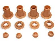 Guide di rifinitura guide poggiatesta sedile, Marrone. Porsche 911/912 - 90152119300, 00391125109, 90152119301 - B00391125109