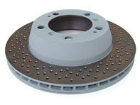 Brake disc rotor, Rear. Porsche 987 / 987C (98735240301) - 98735240301, 98635240301