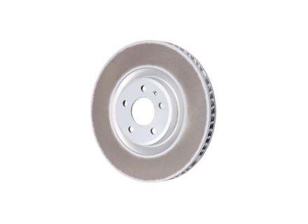 前制动盘转子，光滑一体式，350x34mm。保时捷 Macan 3.0L 汽油 / 3.0L 柴油 - 95B615301T, 95B615302R, 95B615301H, 95B615302H - PFL39521, PFL39522