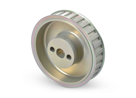 Poulie de pompe à air. Porsche 930 / 965 - 93011302504, 93011302502