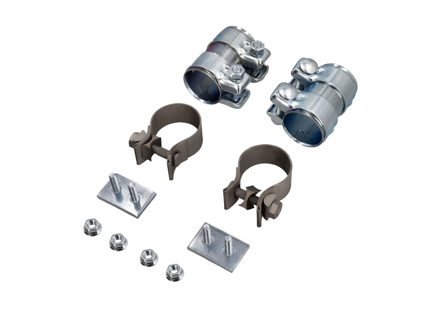 Kit de montaje para escape trasero Porsche 986 Boxster - 99611111001, 99611120900, 99611331101, 90038000501 - 94.210KIT, 94210KIT