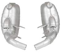 Exhaust muffler / silencer REAR OE style with TÜV/EEC approval. Porsche 996 - 99611112155, 99611112156, 99611112157, 99611113154, 99611113157, 99611113168, 99611112255, 99611112256, 99611112257, 99611113254, 99611113257, 99611113268 - 1620609570, 1620609580, 96.335S-1, 96.335S-2 Exhaust muffler / silencer REAR OE style with TÜV/EEC approval. Porsche 996 - 99611112155, 99611112156, 99611112157, 99611113154, 99611113157, 99611113168, 99611112255, 99611112256, 99611112257, 99611113254, 99611113257, 99611113268 - 1620609570, 1620609580, 96.335S-1, 96.335S-2