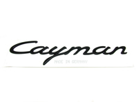 CAYMAN - Insignia para Porsche 987C Cayman R - 98755923706, 987.559.237.06 CAYMAN - Insignia para Porsche 987C Cayman R - 98755923706, 987.559.237.06