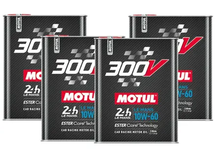 MOTUL 300V LE MANS 10W-60 engine oil 8ltr - 110864