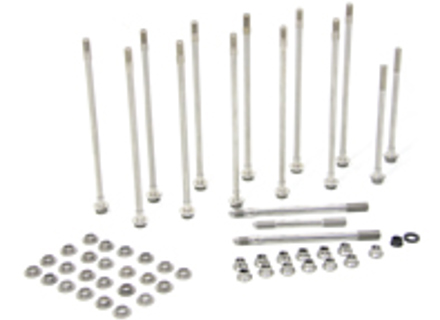 Crankcase through bolt kit. Porsche 911 3.6L to 3.8L engines - 95910117302, 95910117301, 204-5406, 95910117200, 96410131302, 95910117303, 96410117400