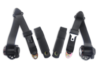 Retractable 3-point inertia reel front seat belts. Porsche 968 - 968 - SA-50532