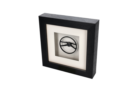 Lenkrad 911 '67 Hockey Puck Porsche Art - Box gerahmt Maßstab 1:8 - 90134780300