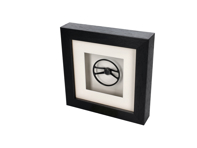 Volante 911 '67 Hockey Puck Porsche Art- Caja enmarcada escala 1:8 - 90134780300