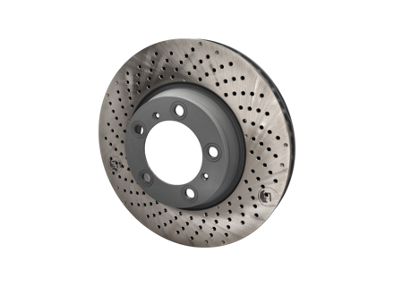 Brake disc rotor, Front. Porsche  991.2 / 718 (982) Boxster S /  718C (982C) Cayman S (OE Part No 9P1615301A / 9P1615302A) - 9P1615301A, 9P1615302A, 205887C, 205888C - 205887C, 205888C