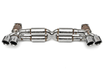 Exhaust Supersport RACE X-Pipe Exhaust System (incl. Cat bypass). Porsche 991 Turbo / Turbo S - 99111173170, 99111173171