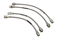 Stainless steel brake hoses. Set of 4 Porsche 986 / 996 / 997 - 99635513901, 99635513902, 99635513903, 99635513900, 99635513904 - DHK480