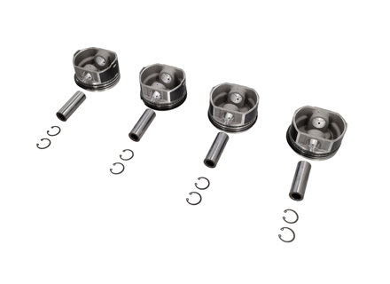 Juego de pistones Flat top 94x71mm. Porsche 914 - VW9400T4EP